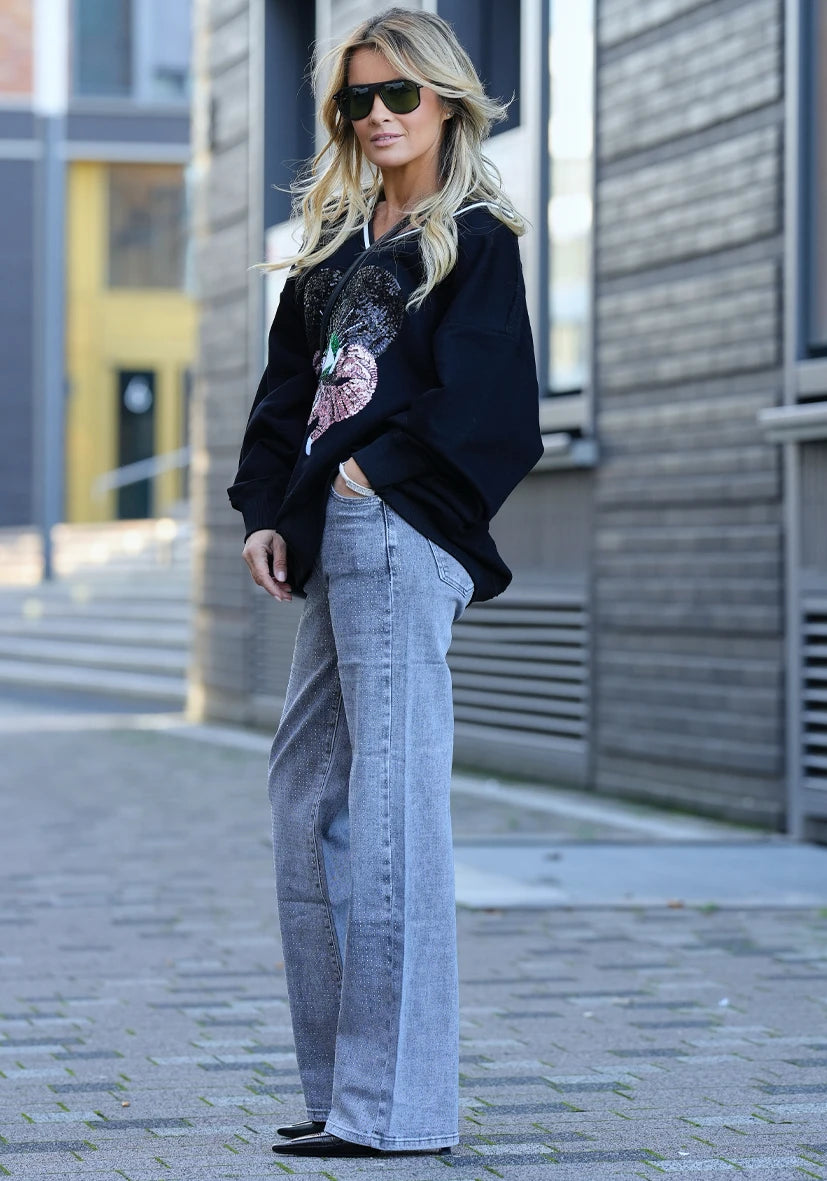 Straigt Jeans Sparkle