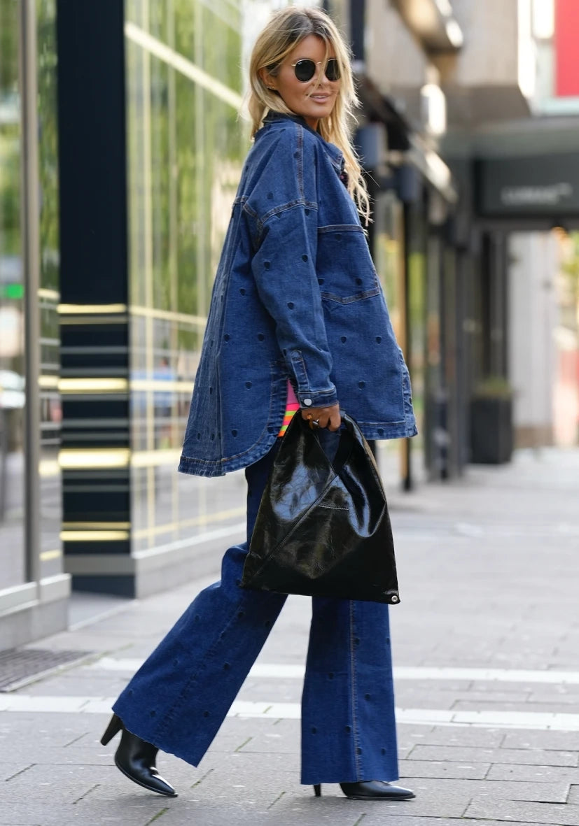 Straight Jeans Hearts