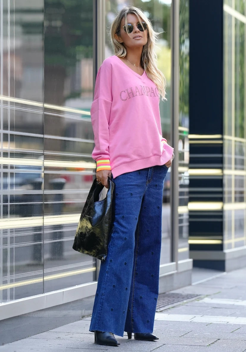 Straight Jeans Hearts