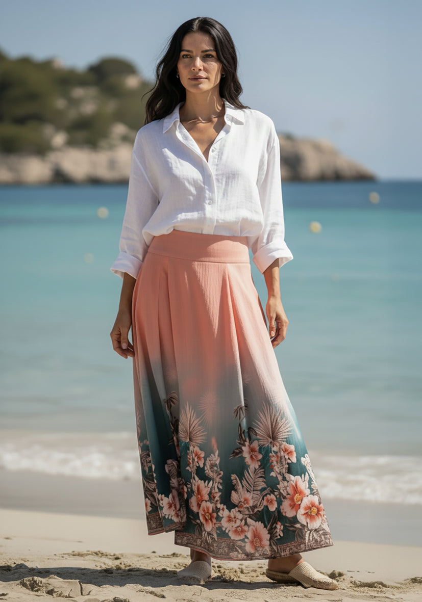Long Skirt Garden Dream
