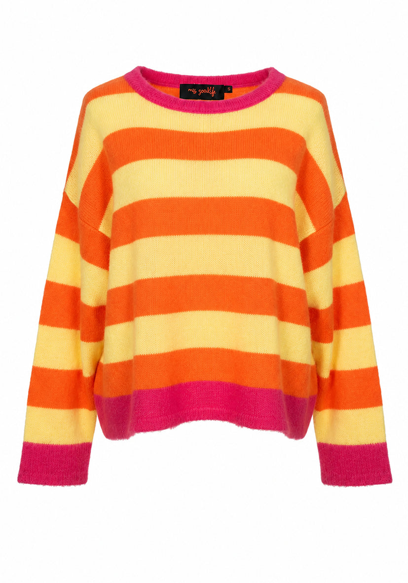 Knit Sweater Stripes