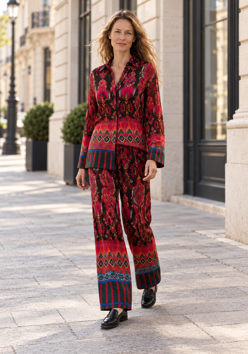 Pants Ruby Flame