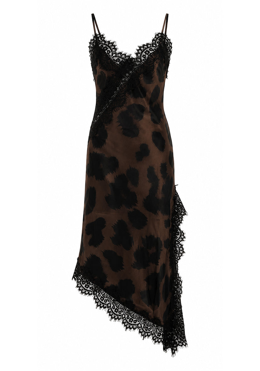 Lace Dress Amber Tiger