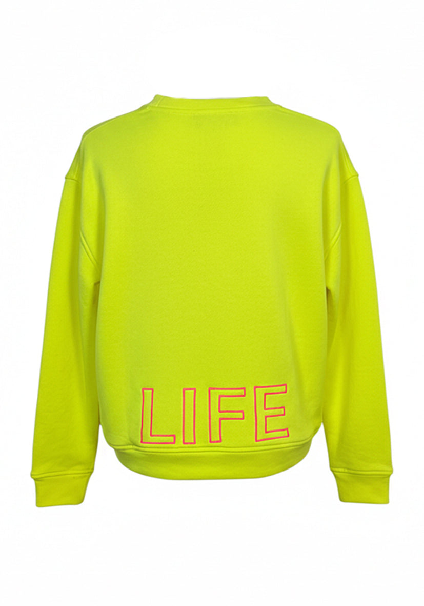 Roundneck Good Life -  neonyellow