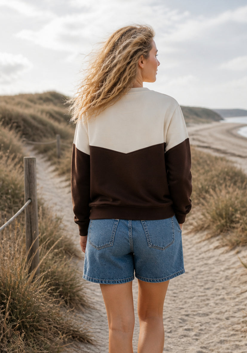 Roundneck Love - braun