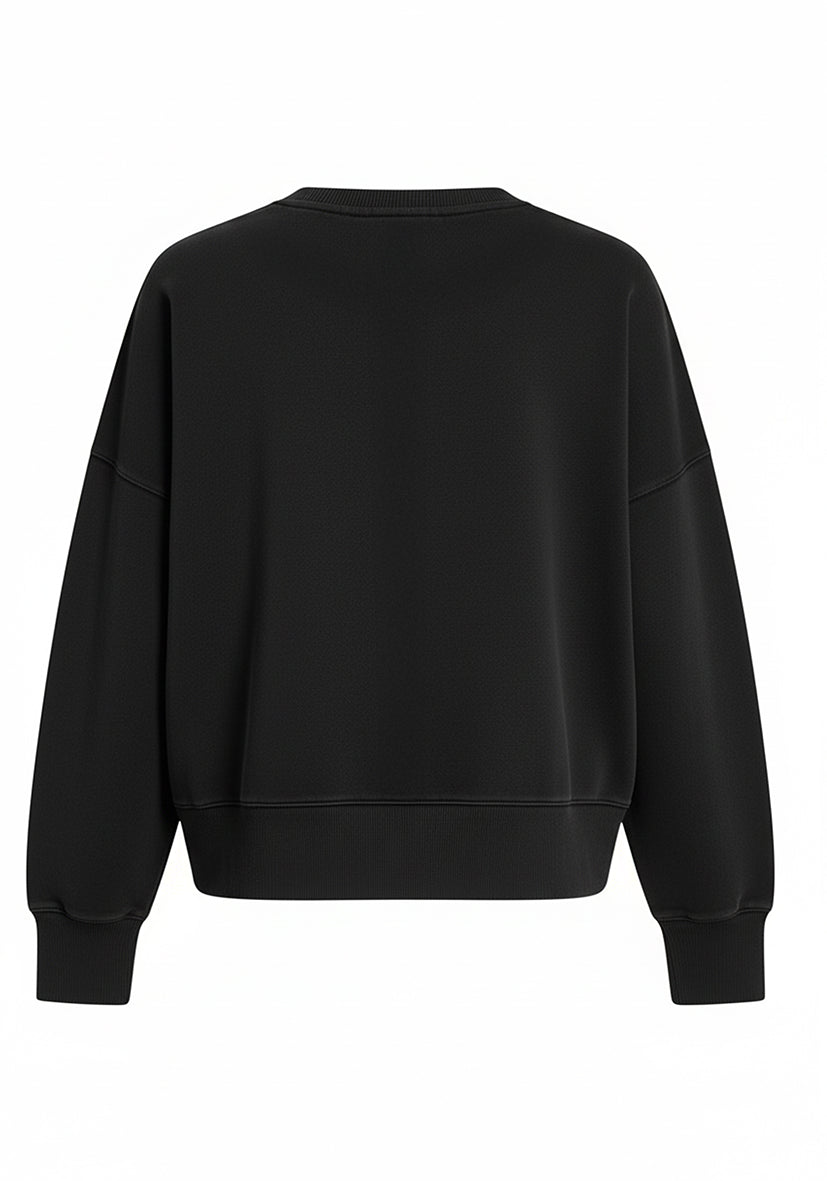 Roundneck Sparkling Amour  - schwarz