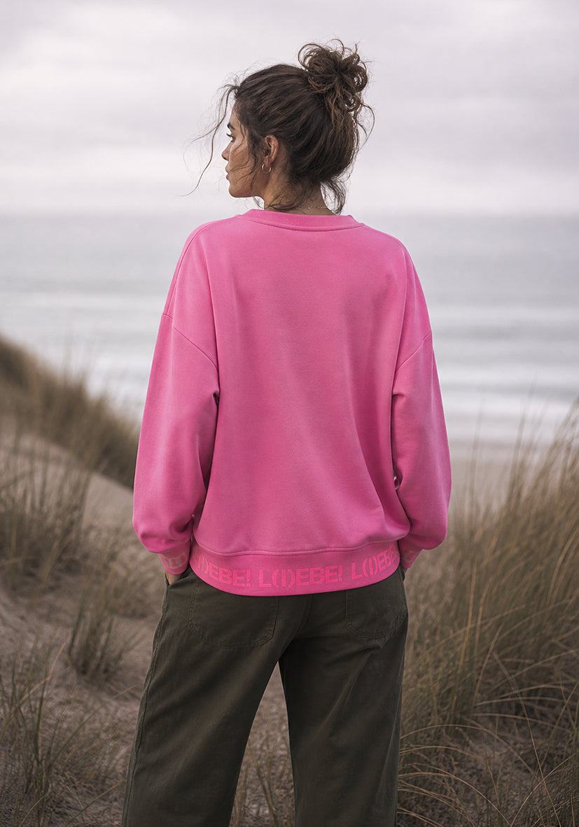V-Neck Glitter L(I)EBE - flashrose