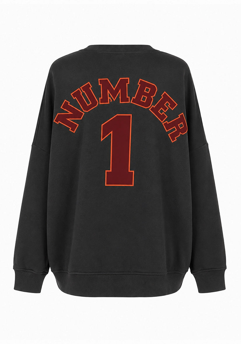 Roundneck Number 1 - anthracite