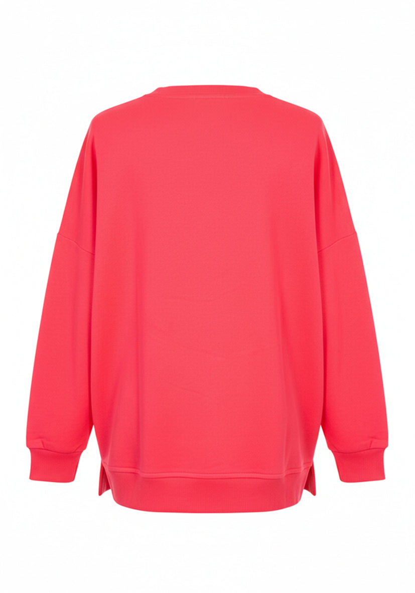 Roundneck Big Peace - pink