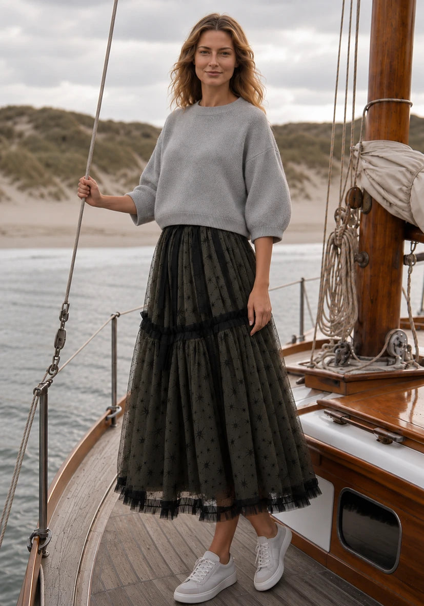 Short-sleeve pullover - rosé