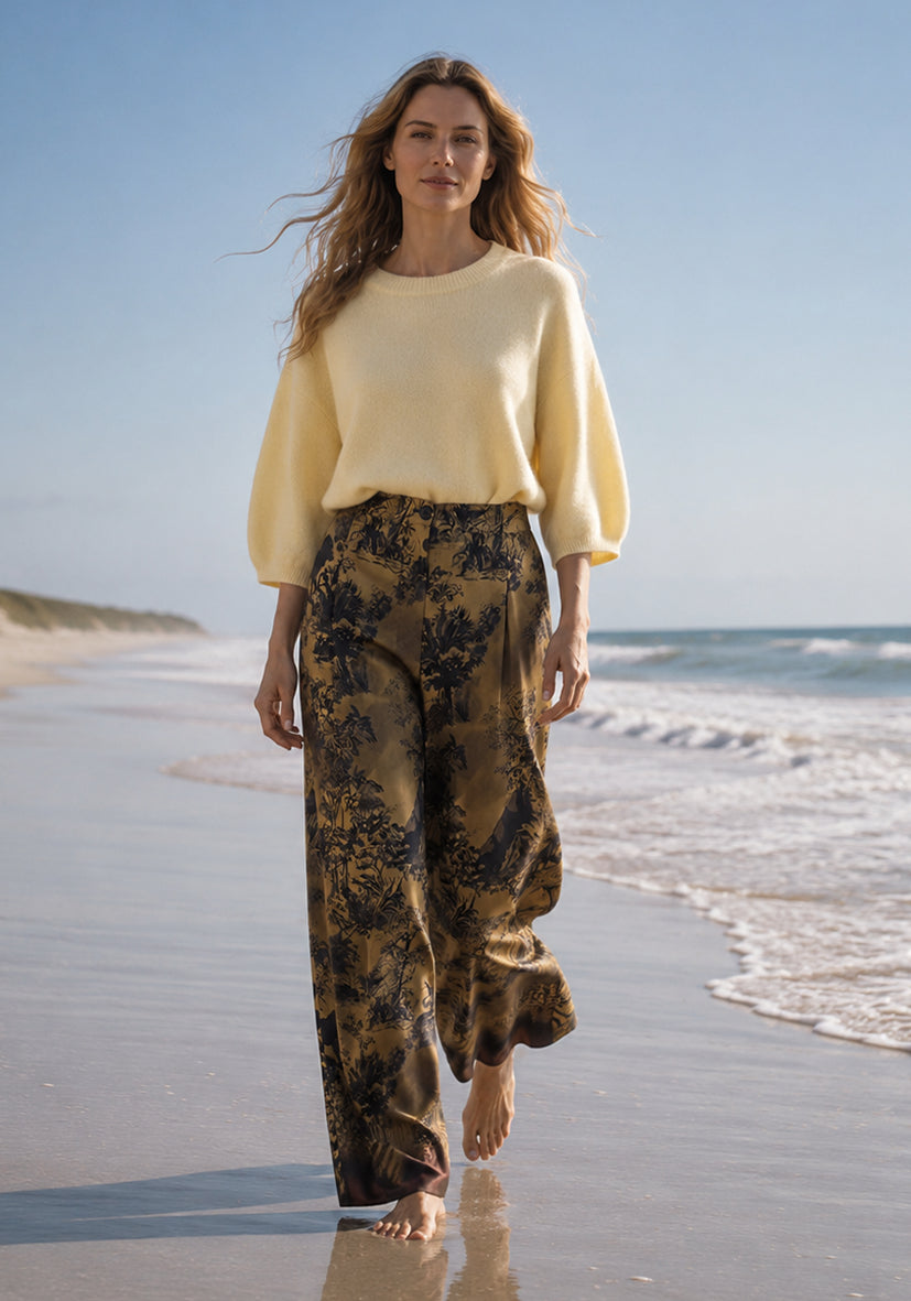 Shortsleeve Pullover - butteryellow