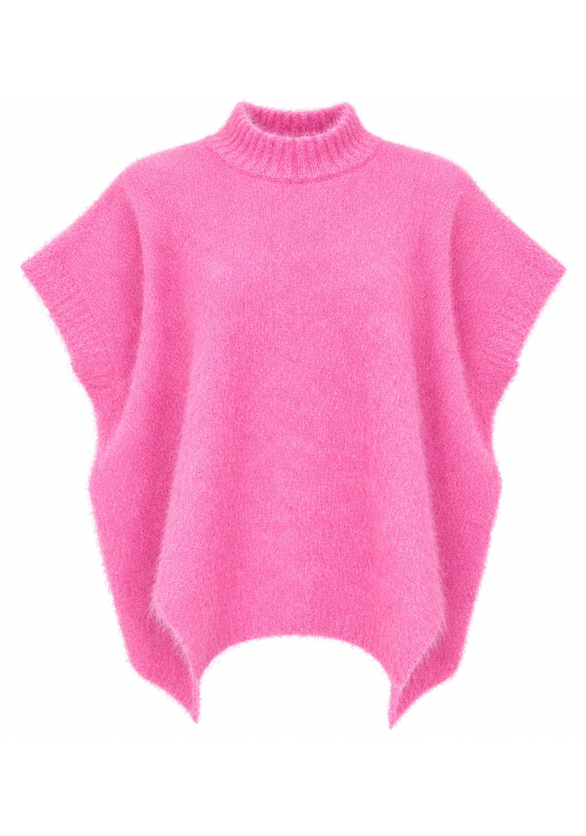 Sleeveless Pullover - pink