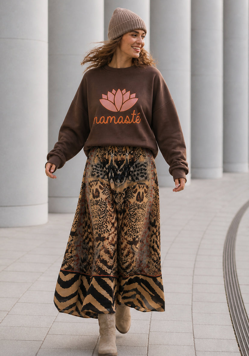 Roundneck Namasté - schoko