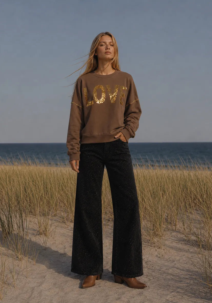 Roundneck Love - chocolate