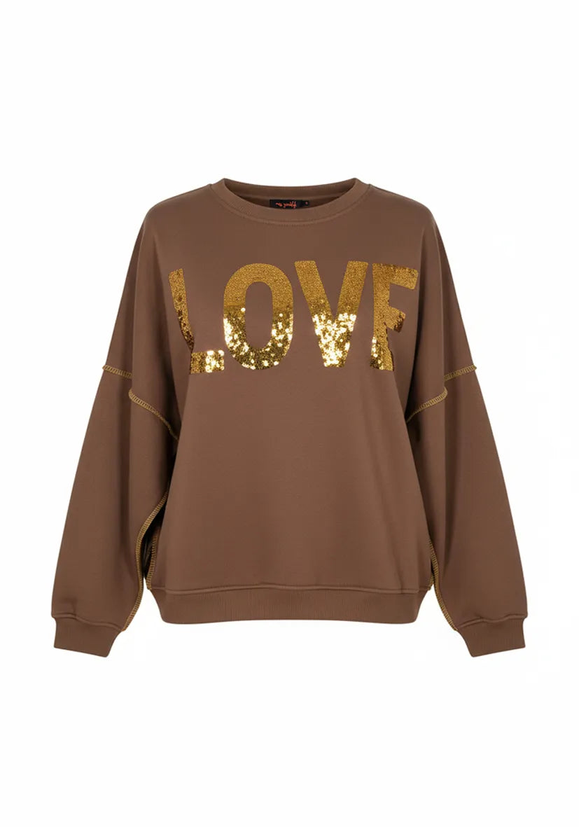 Roundneck Love - chocolate
