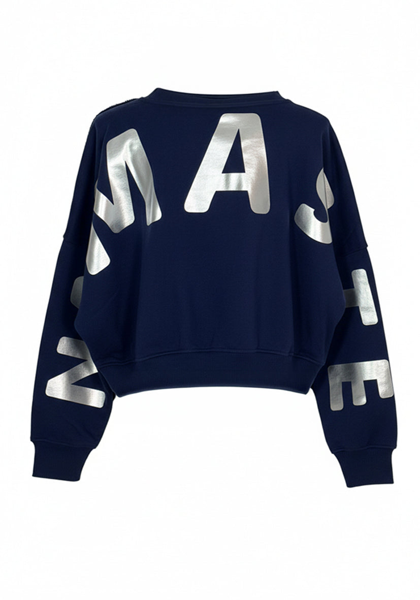 Roundneck Namasté - schwarz
