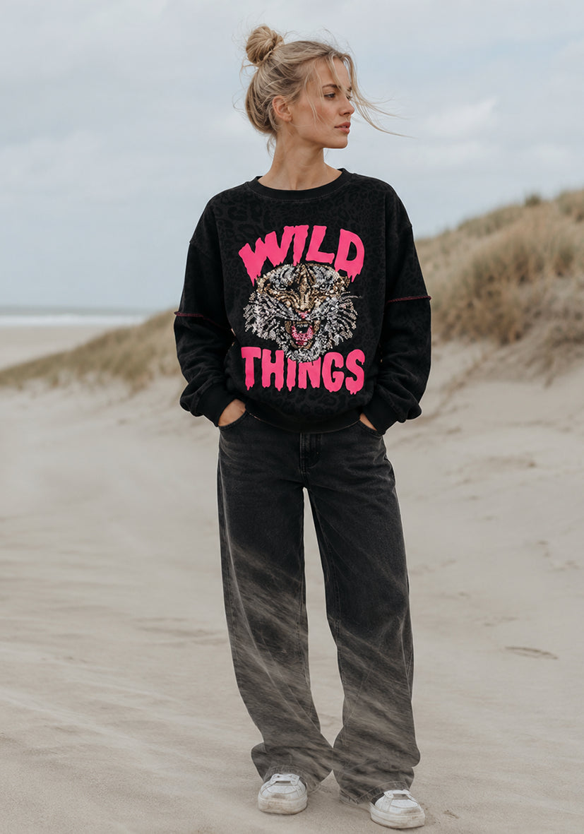 Roundneck Wild Thing - grau