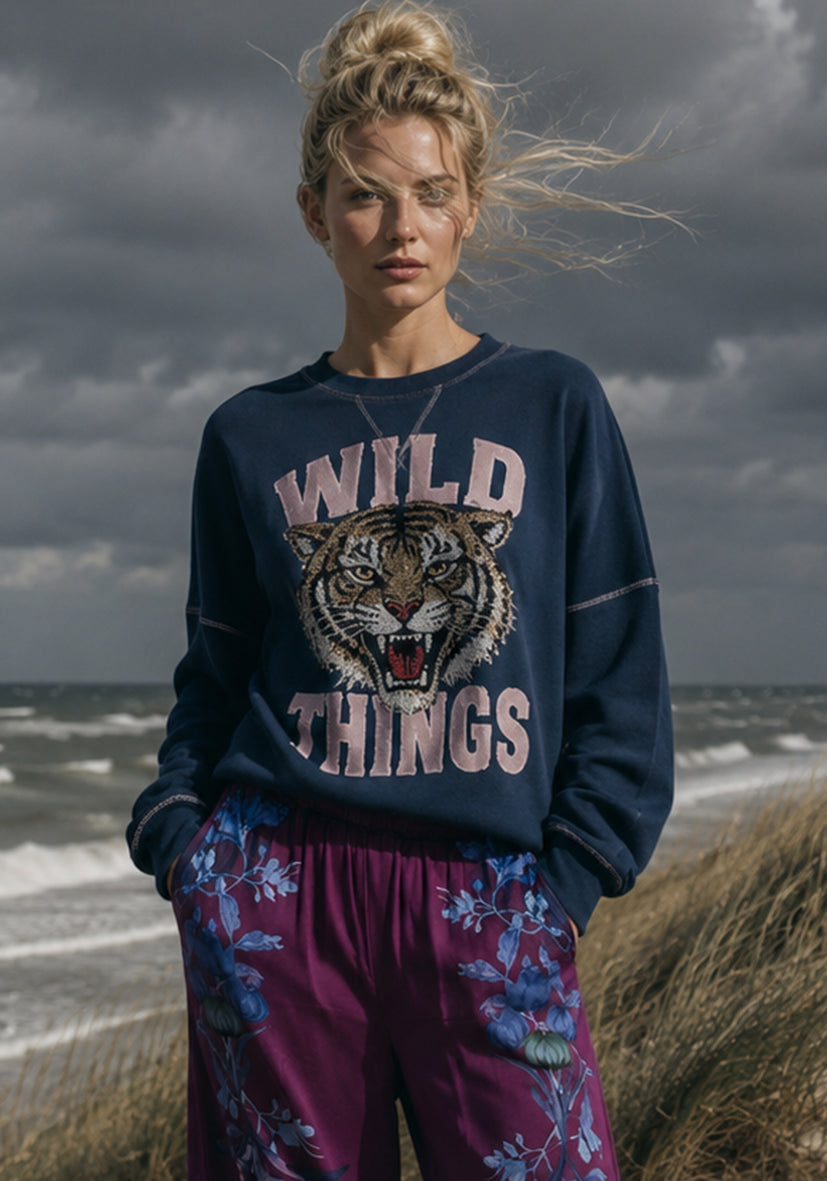 Roundneck Wild Thing - blue