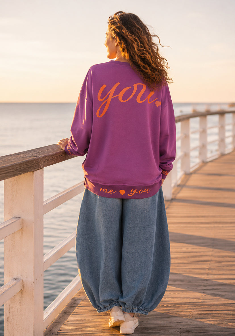 V-Neck me you - crocus