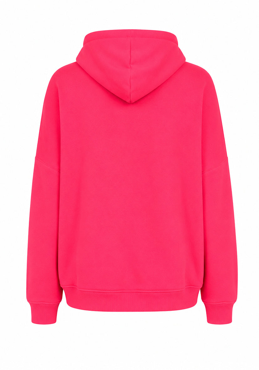 Hoodie Namasté - neonpink