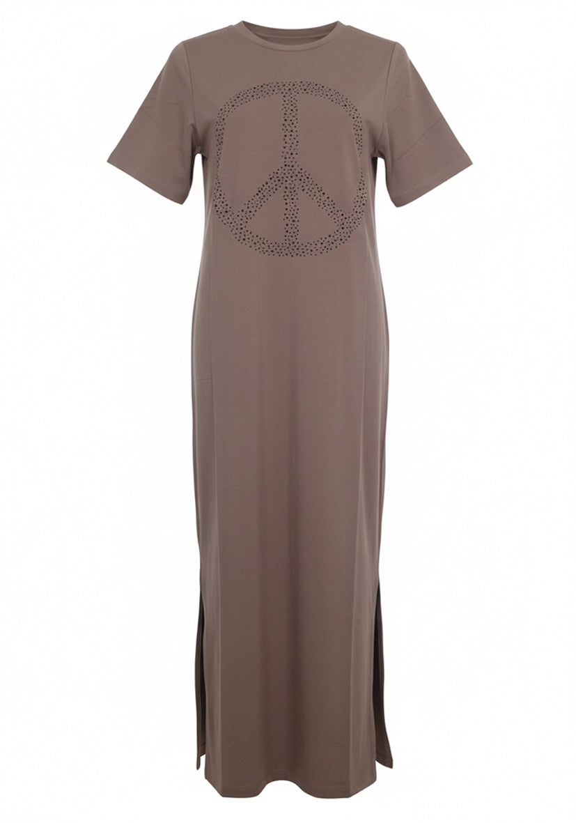 T-Shirt Dress Big Peace