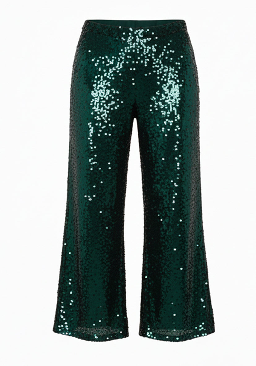Pants Glamour Glow - Pinegreen