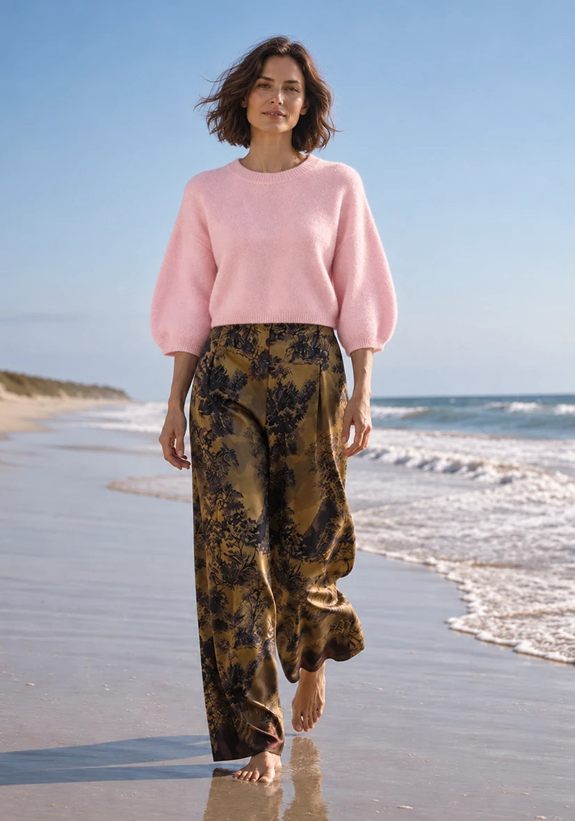 Jersey de manga corta - rosa palo
