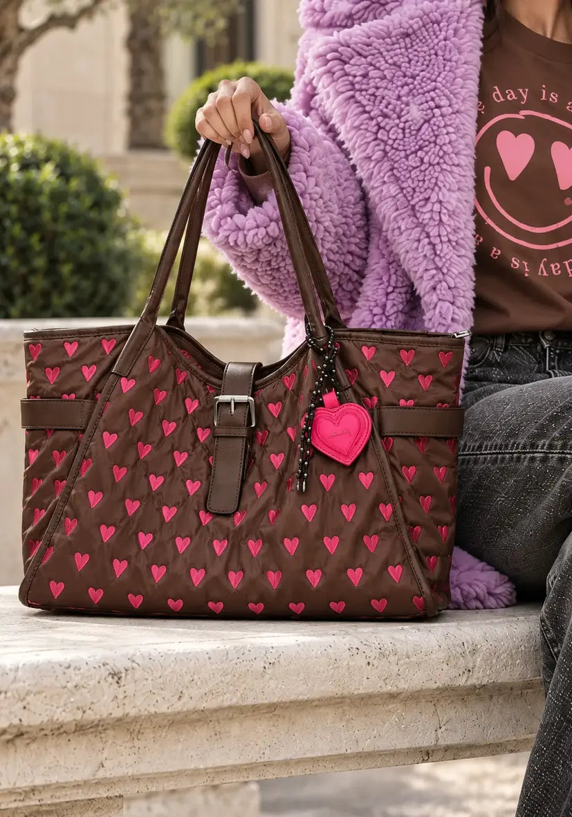 Shopper Miss Goodlife - Dunkel Braun