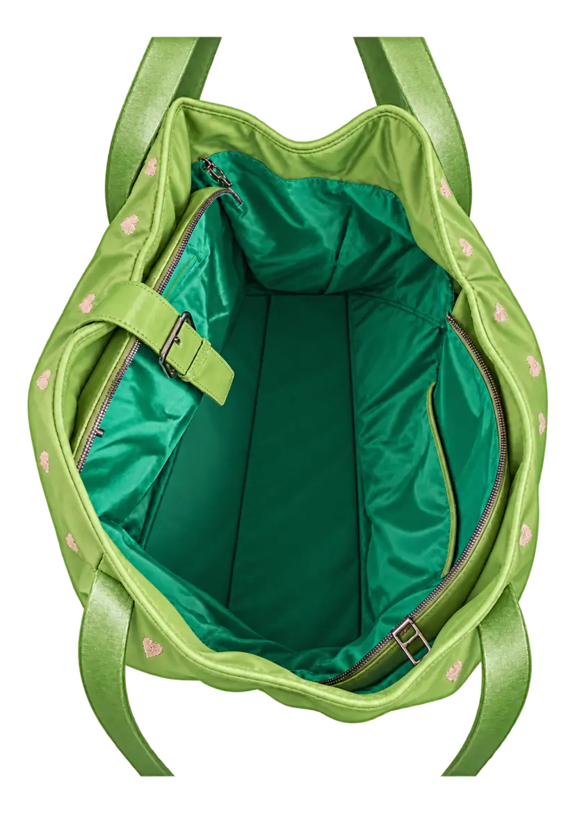 Shopper Miss Goodlife Heart - Grün