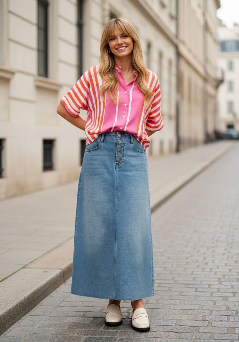 Jeans Skirt Uni