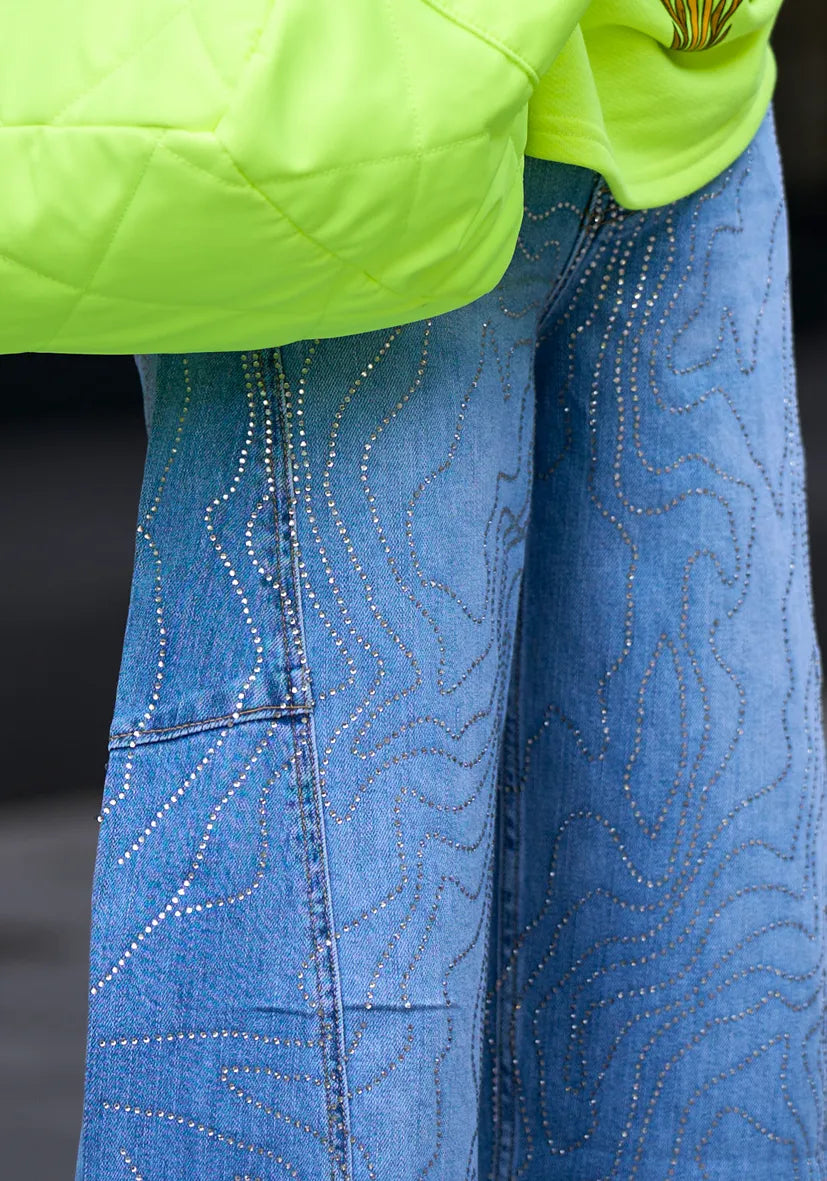 Jeans Sparkle Line