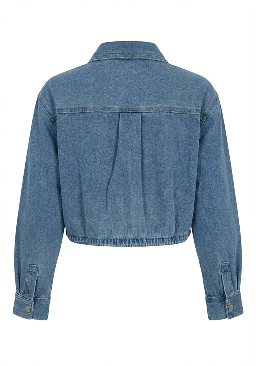 Jeans Jacket Elastic