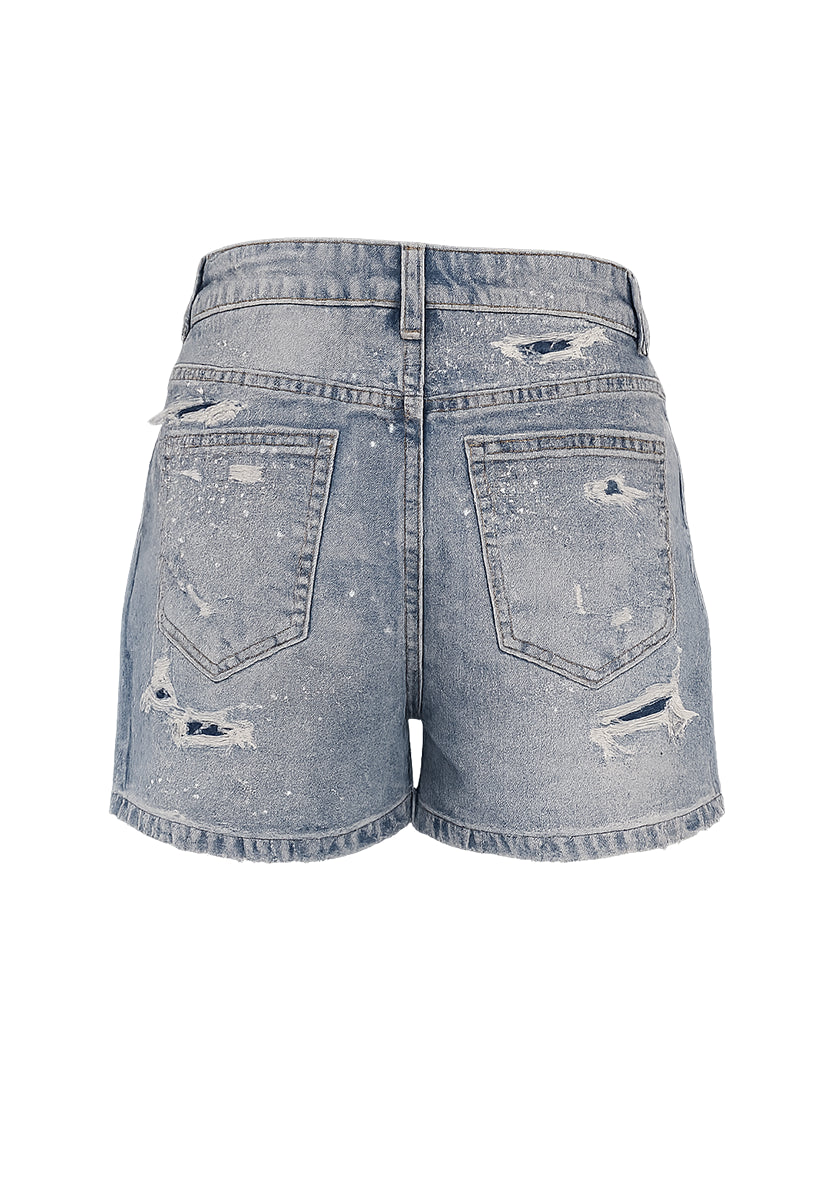 Shorts destroyed Strass