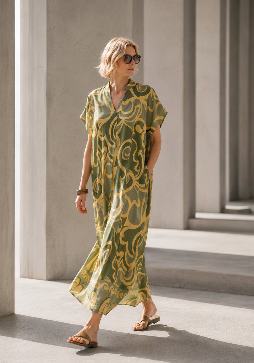 Maxidress Lagoon - olive