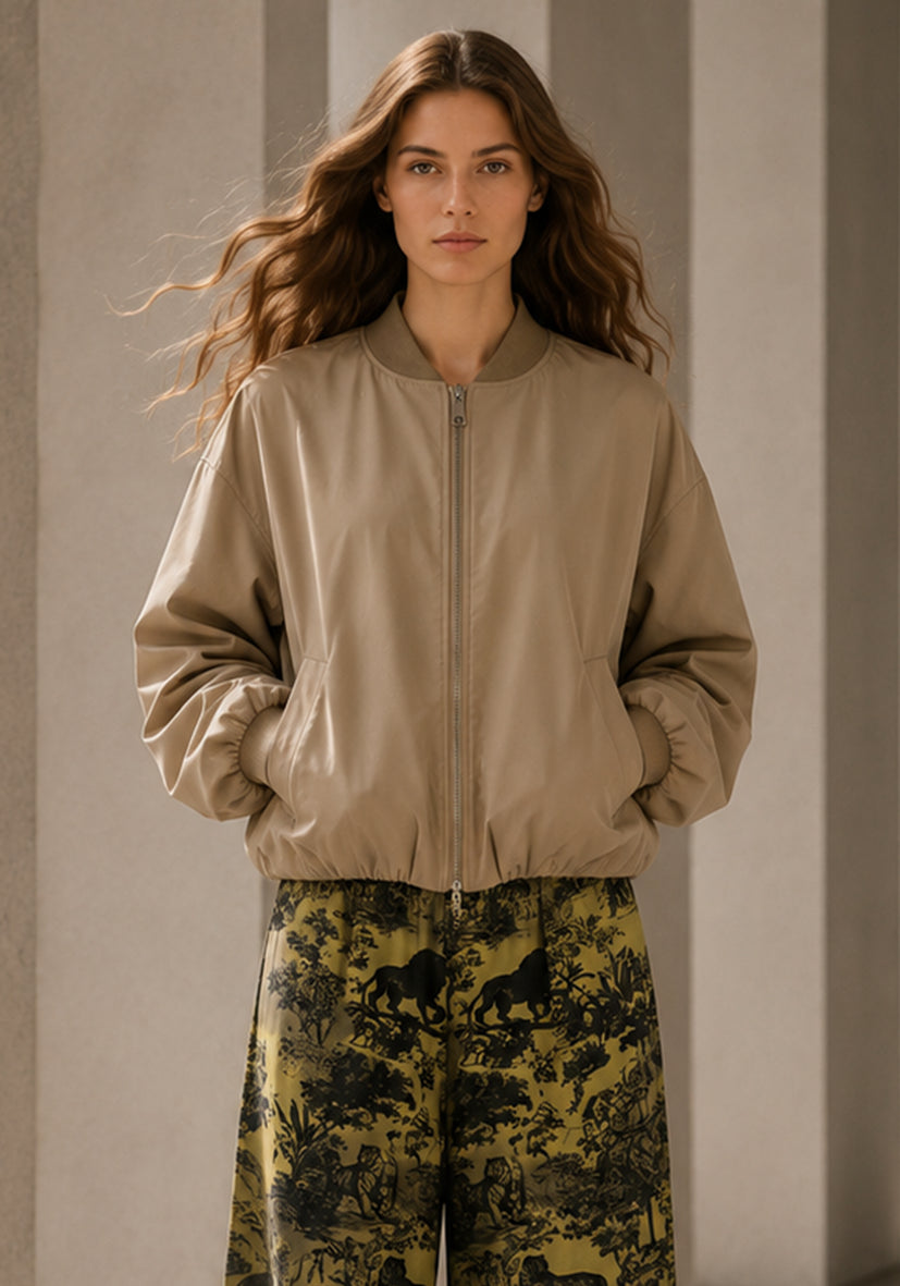 Bomberjacke light - sand