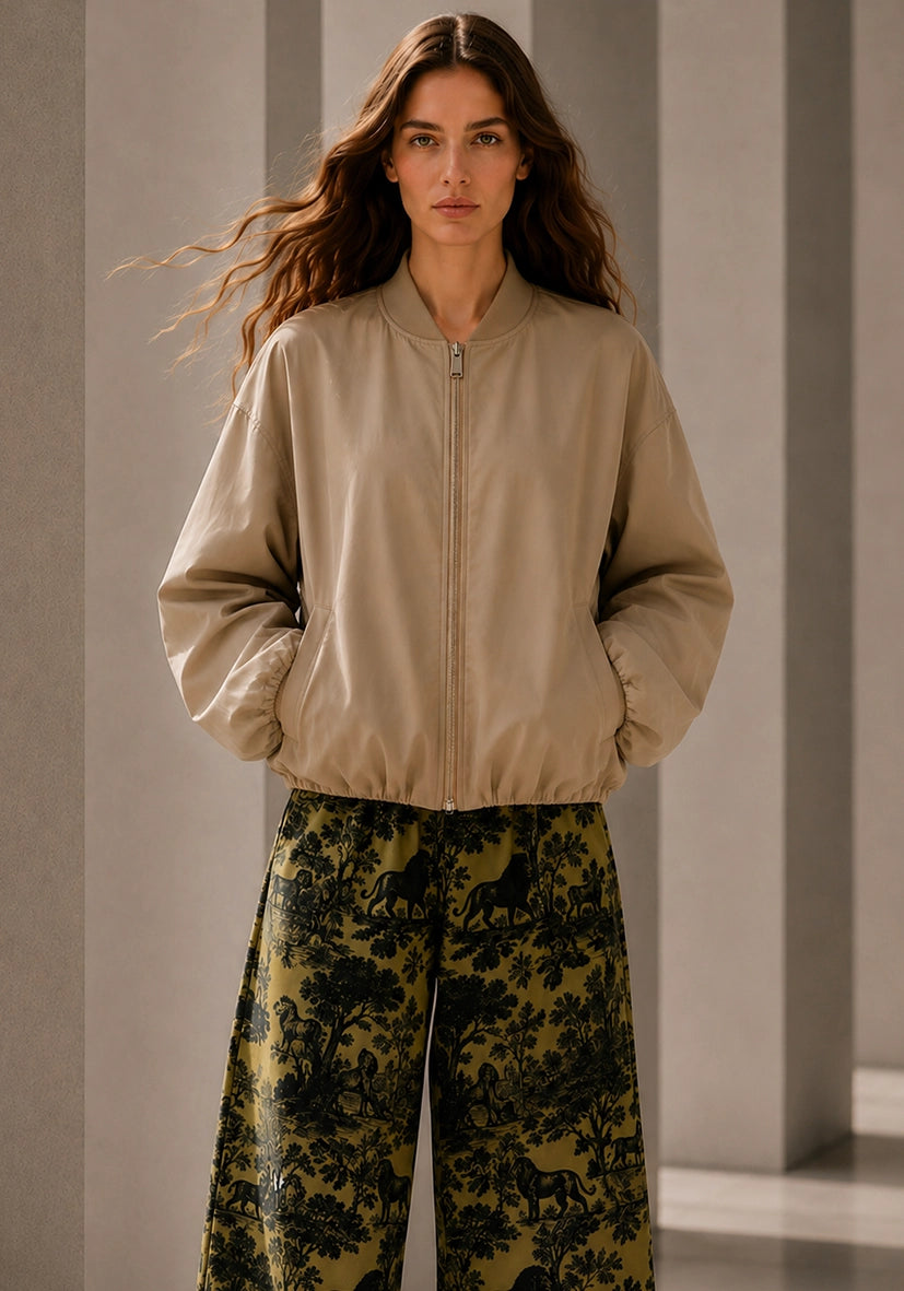 Bomberjacke light - sand