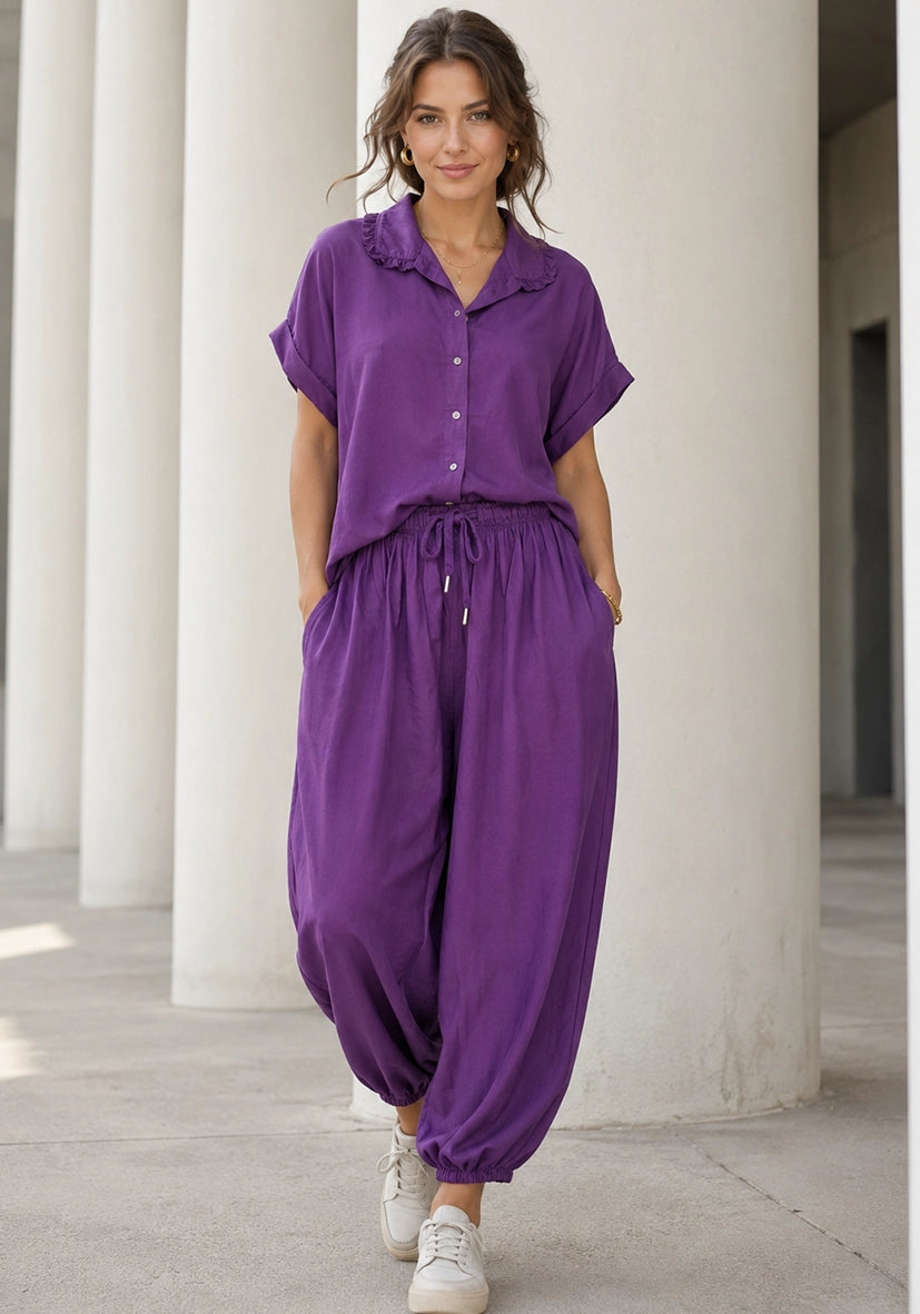 Balloon Pants - lila