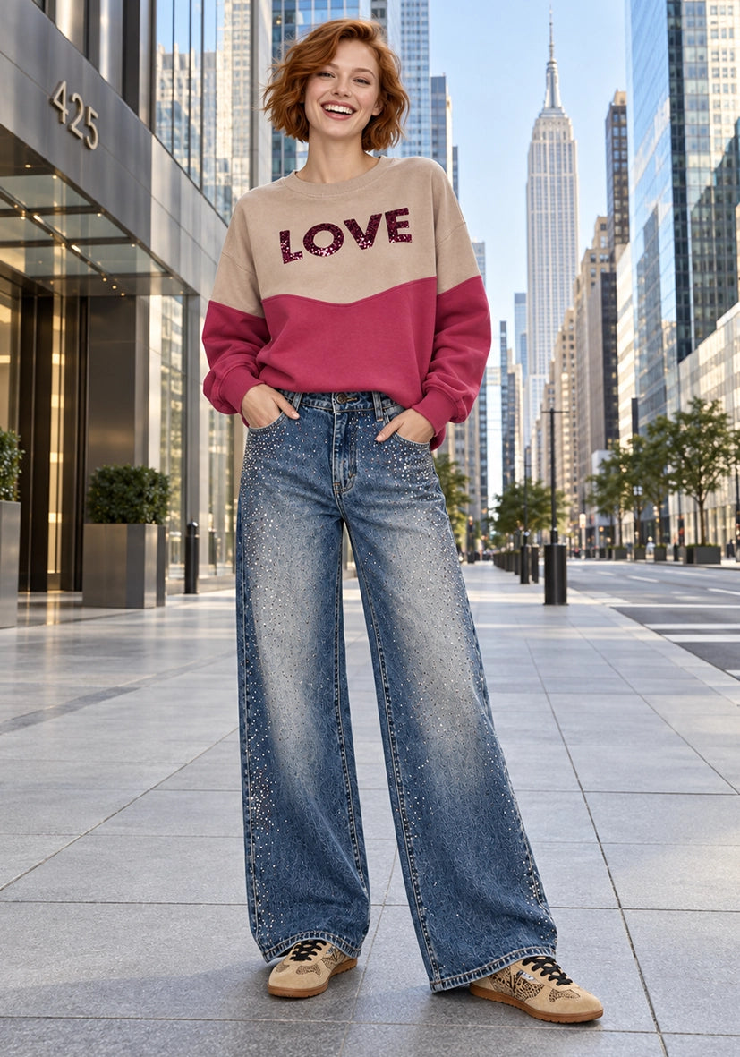 Balloon Jeans Leo Studs