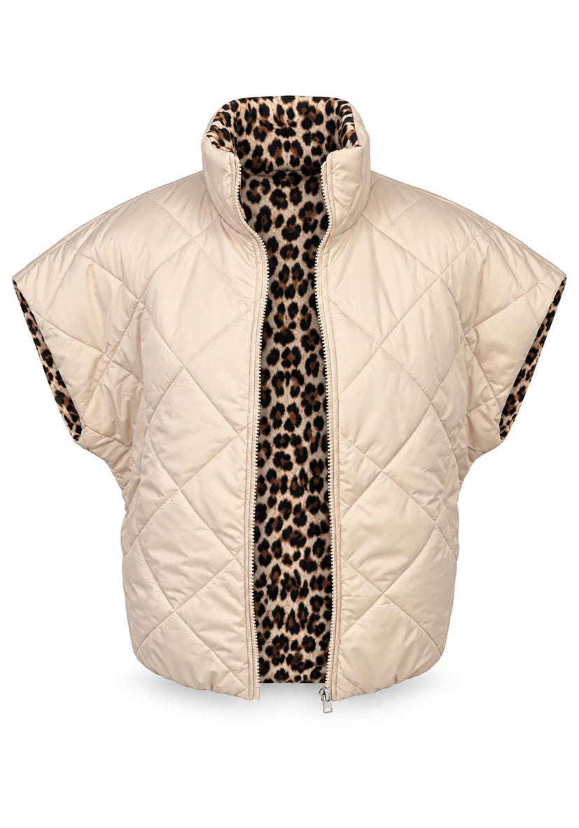 Short Coat Smile & Glow - grey
