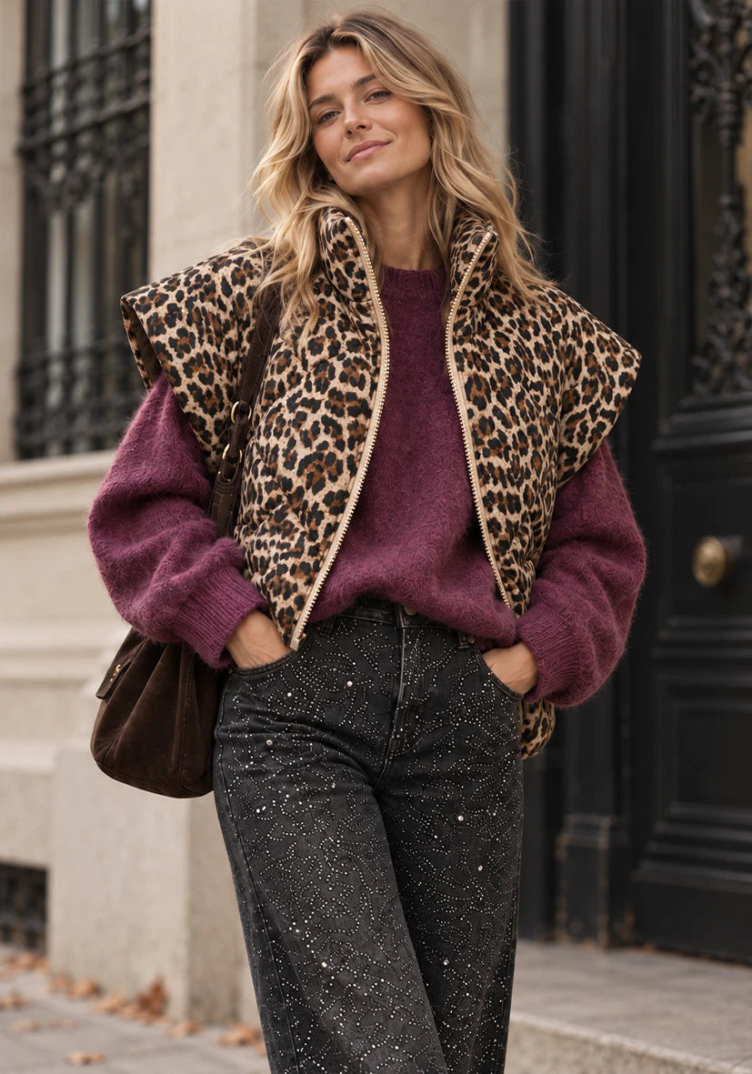 Short Coat Smile & Glow - grey