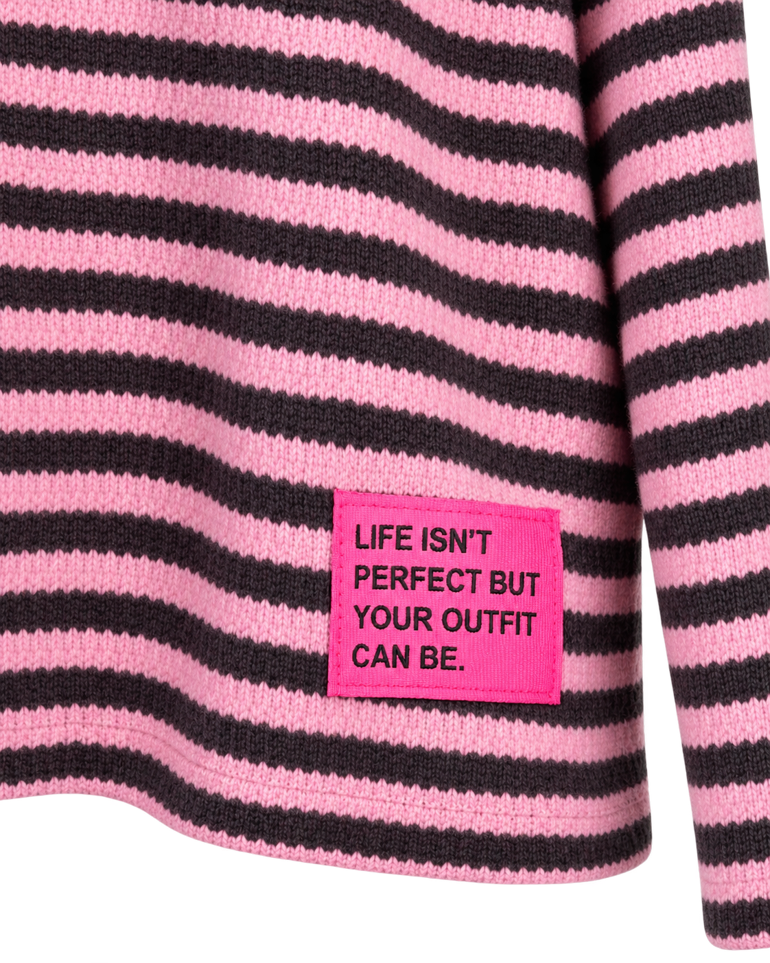 Knit Longsleeve stripes - Brown/Rose