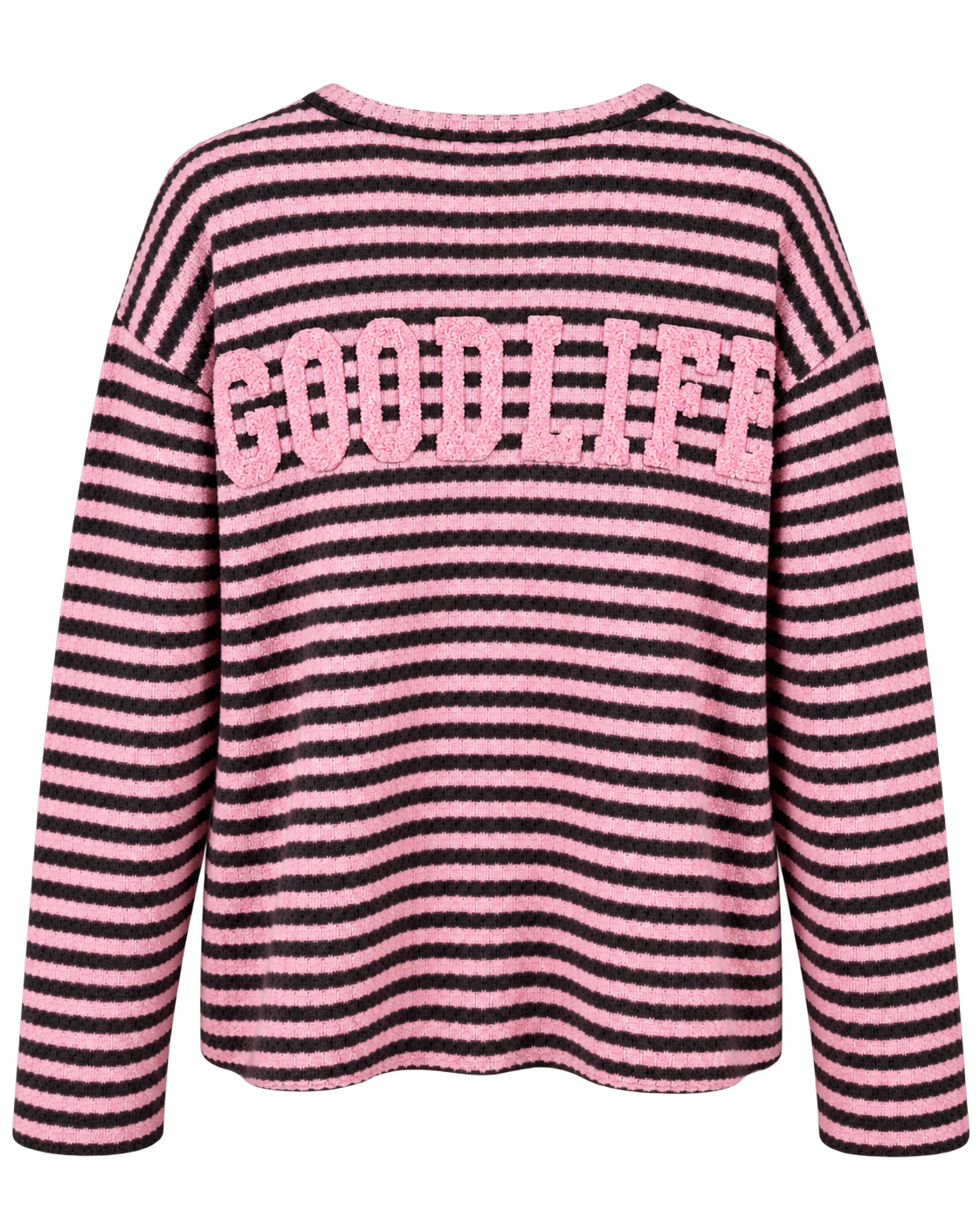 Knit Longsleeve stripes - Brown/Rose