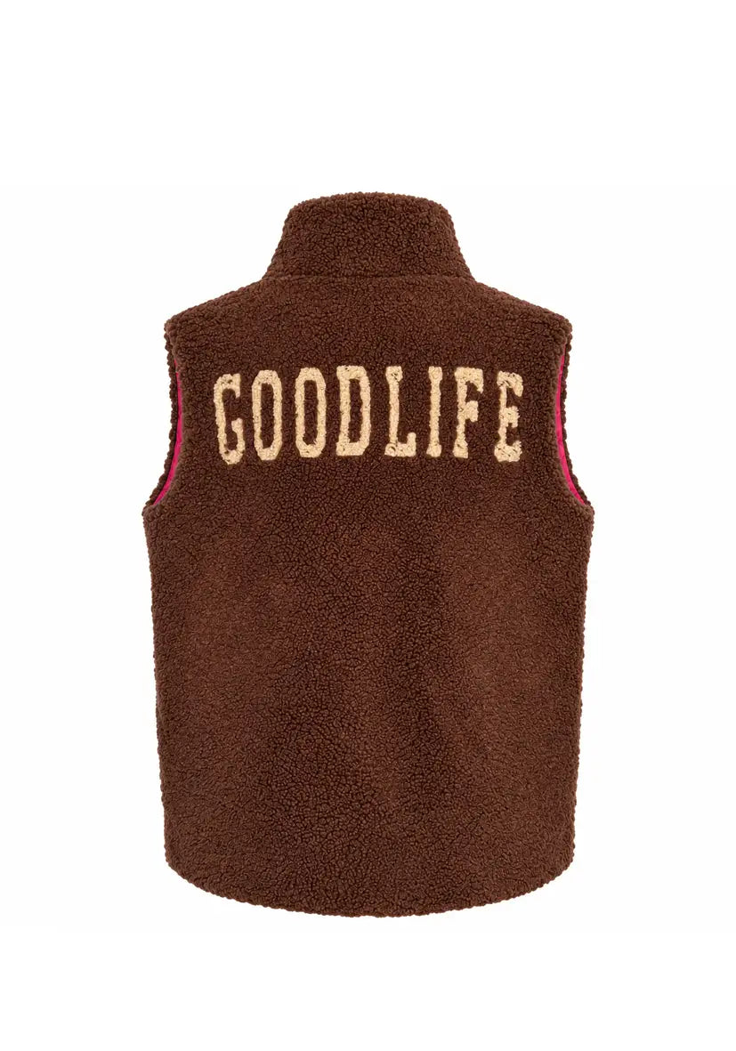 Teddy Vest Goodlife - choco