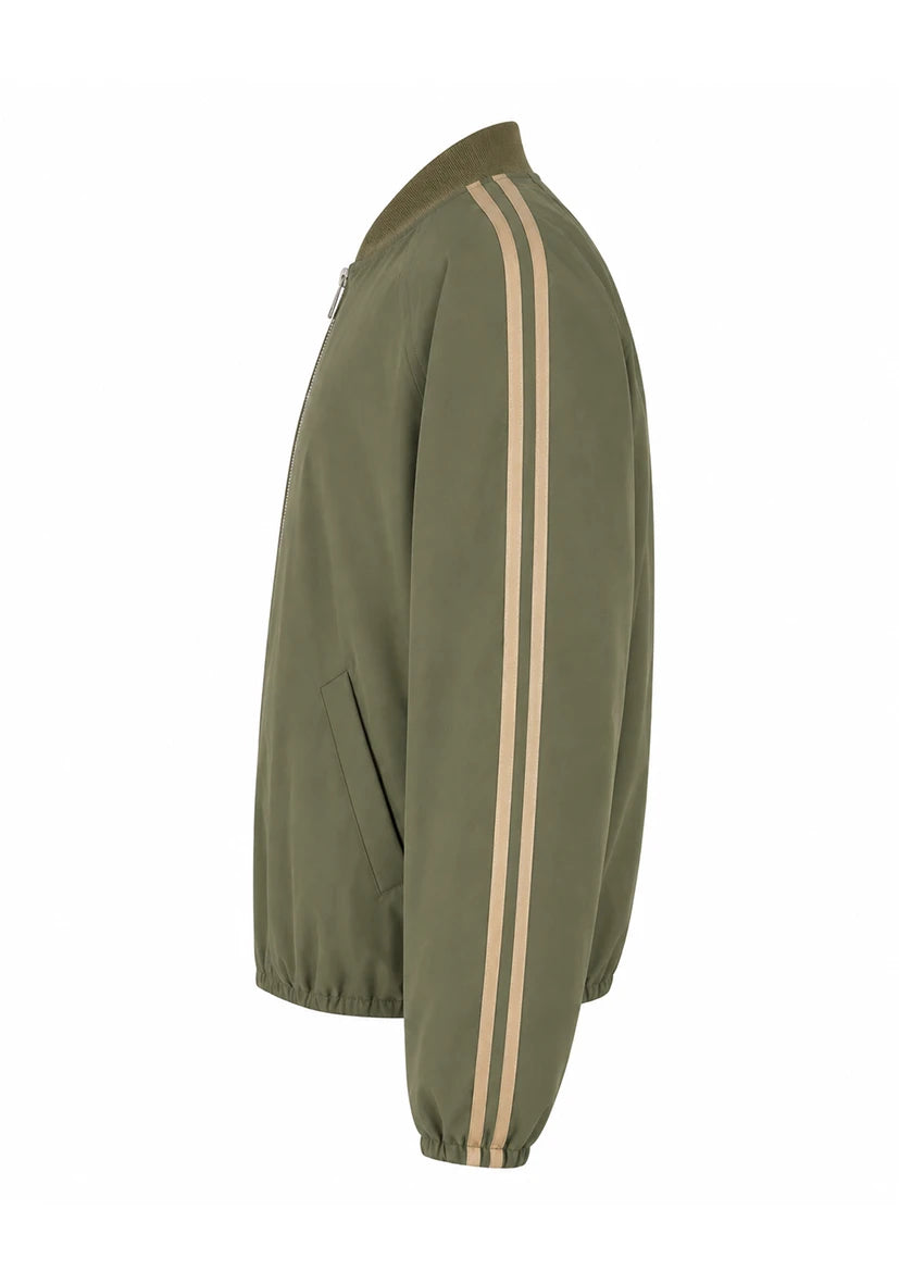 Blouson aviateur uni - Prune