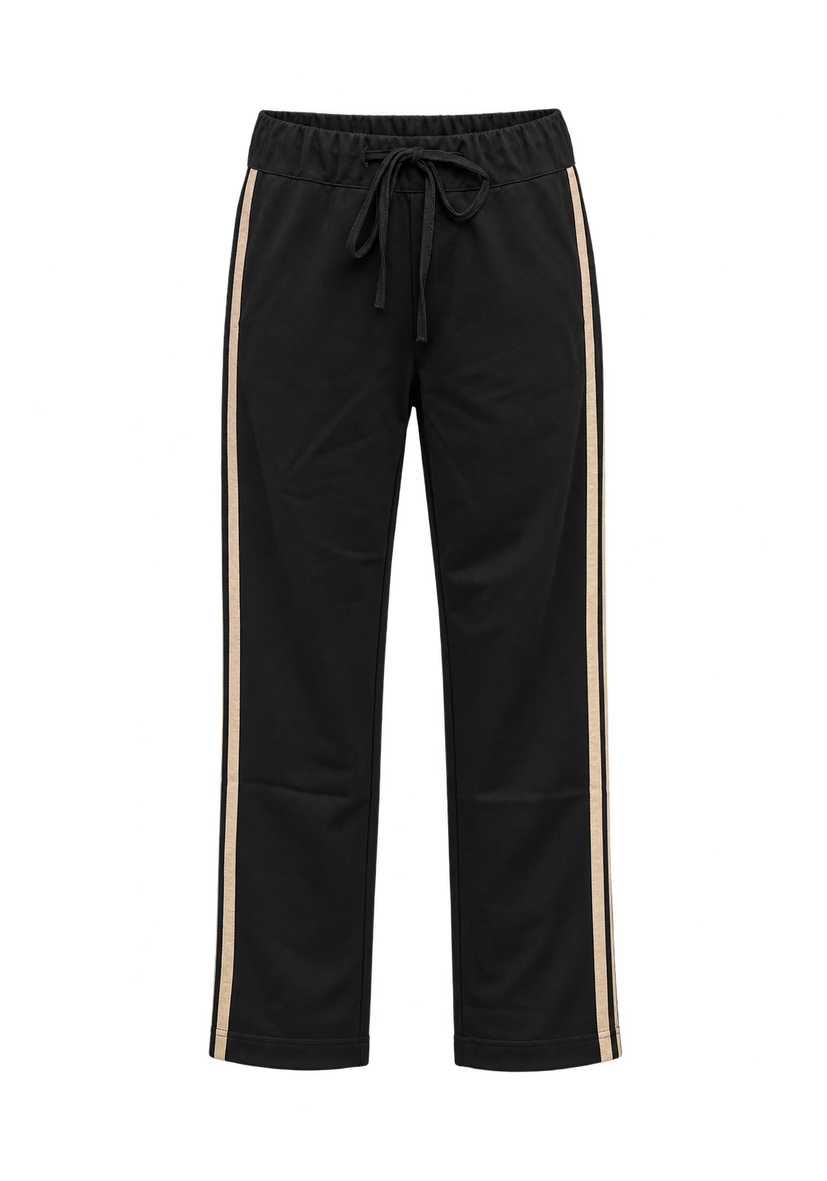 Track Pants Stripes - Schwarz