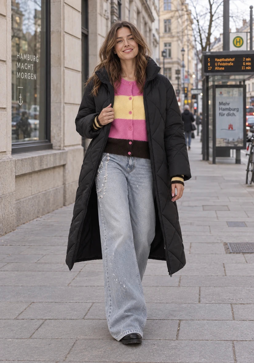 Maxi Puffer Coat black