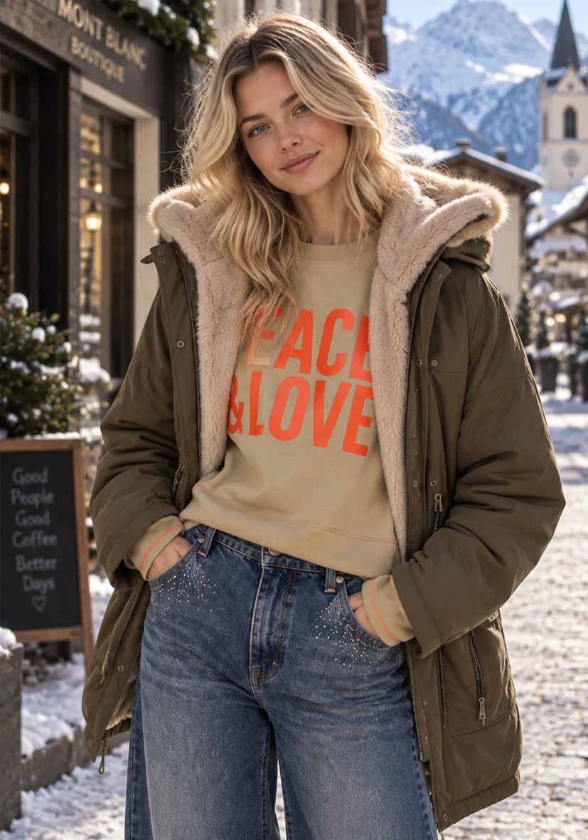 Parka Cozy Lined olive