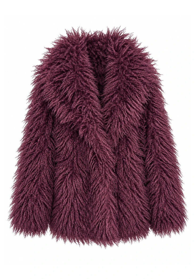 Jacket Midi Cozy Cloud Bordeaux