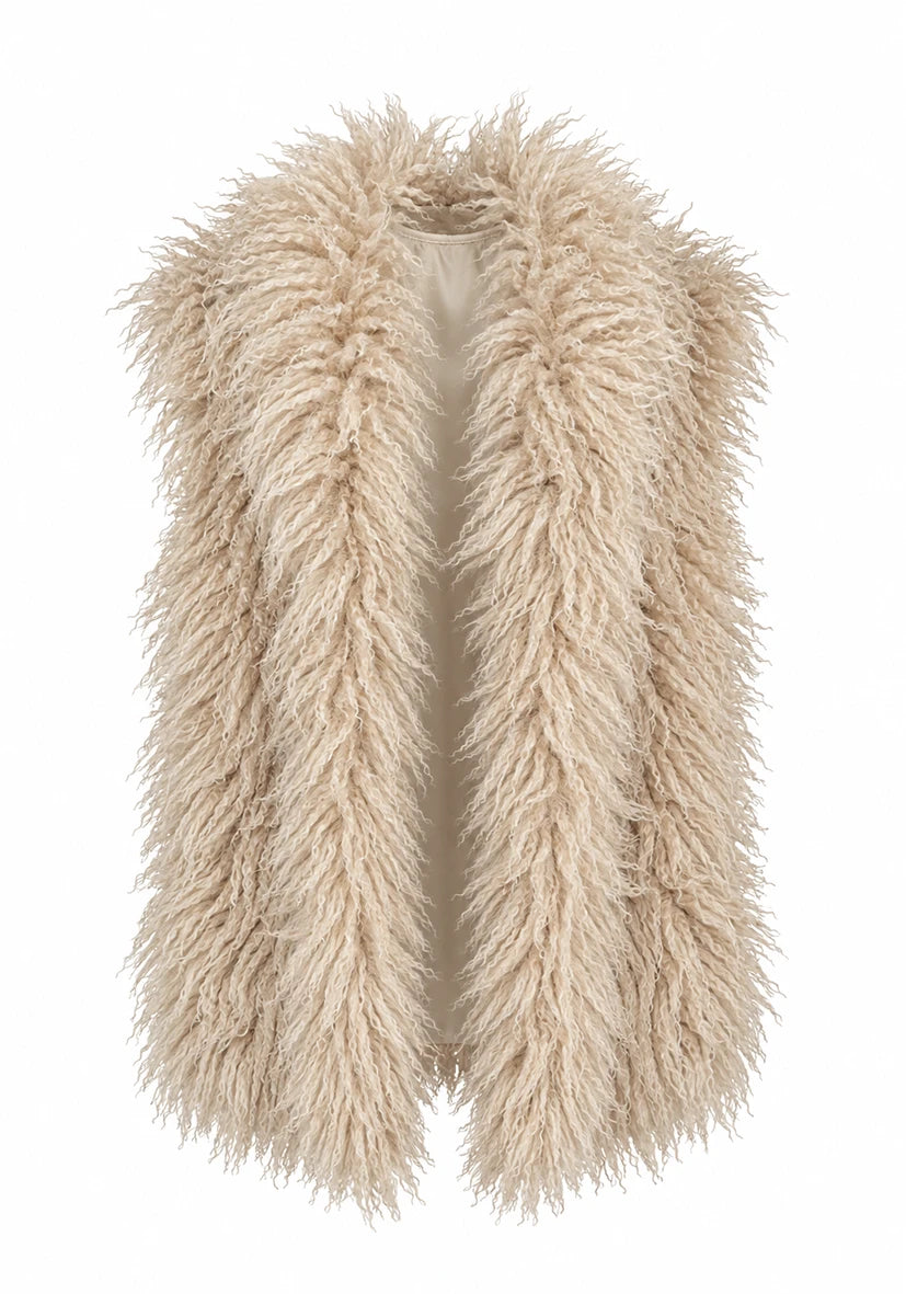 Manteau court Smile & Glow - gris