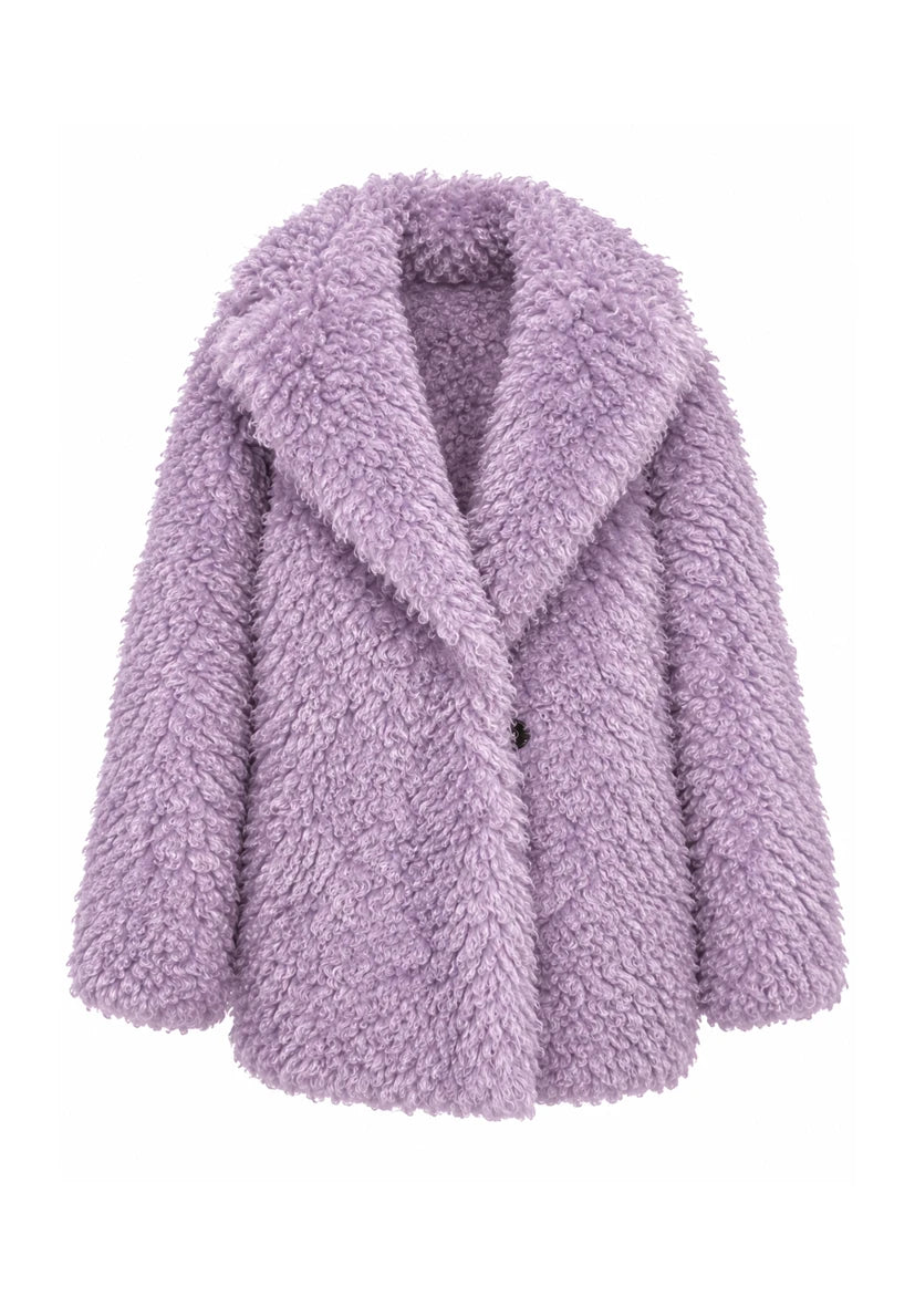 Jacket Teddy Bloom Lilac